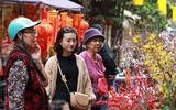 Hấp dẫn chợ hoa Hàng Lược ngày cận Tết
